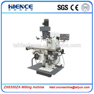 portable milling machine zx6336B universal milling machine prices