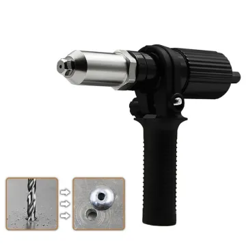 High Quality Electric Rivet Gun Core Pull Rivet Gun Adapters Electric Drill Rivet Machine Grab Rivets Rivet Gun Heads