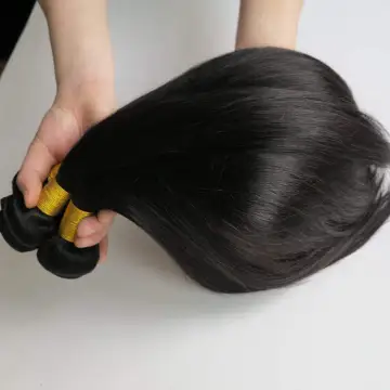 Harmony Factory Wholesale Raw Human Hair Weave Bundles 100% Raw Brazilian Hair Straight Virgin Cuticle Aligned Human Hair
