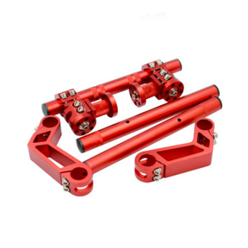 Motorcycle CNC Adjustable Steering Handle bar  Motorcycle 7/8" Removable Handle Bar System 125cc  Dirt Bike  Scooter Handlebar
