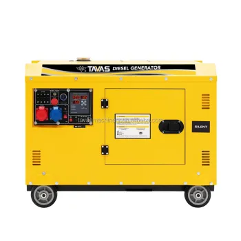 DG12000SE 11.5kVA Diesel-Powered Trailer Generator - Domestic Yellow Appearance