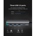 6 in 1 Multiport USB-C USB C HUB 6 IN 1 With HDMI Supplier