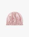 19 Momme Silk Cap Tidur Sutera Malam untuk Wanita Tidur Wanita Flounced Brand Solid Elegant Hair Care Accessories Elastic Band Beanie