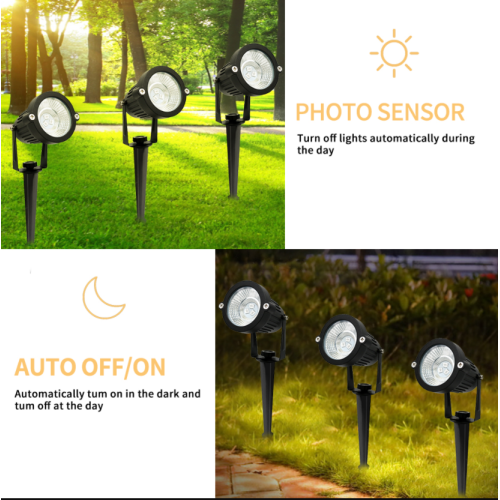 Modern Light Decore Waterproof Sensor Exterior Garden Light