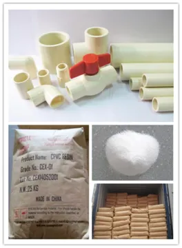 chlorinated polyvinyl chloride CPVC resin for white powder