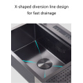 Ultrasonic Dishwasher Sink Cup Washer Low Bowl