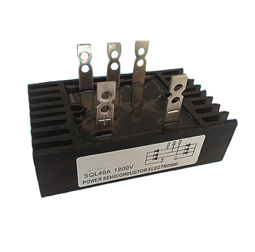 Raddrizzatore a bridge a diodo da 40 amp sql40a - raddrizzatore certificato ROHS personalizzabile