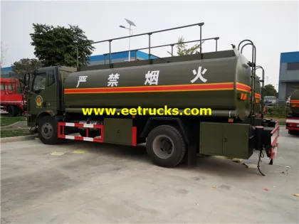15m3 military Oil Tanker Trucks