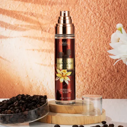 Free Sample Vanilla & Coffee Hair Enhancement Spray to Delay Hair Aging