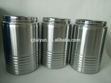 2015 popular double wall stainless steel DD mason jar