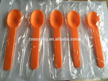 2015 Hotselling 6.2g PP Plastic Ice-cream Spoon or Yogurt Spoon