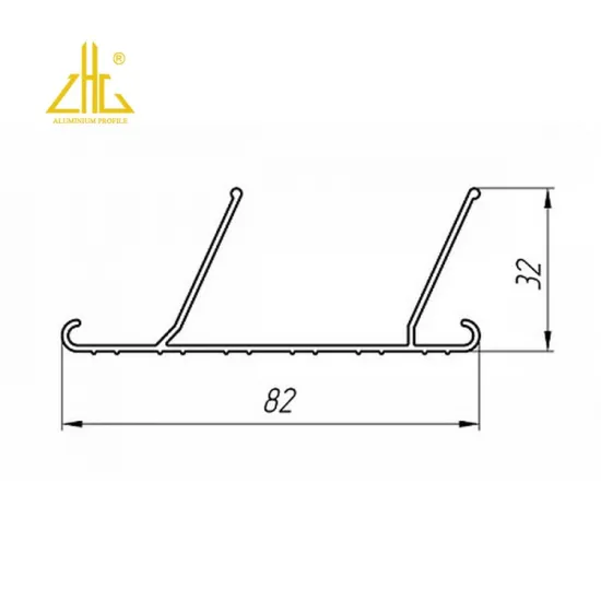 Aluminum Boat Ladder 25x25 Profile