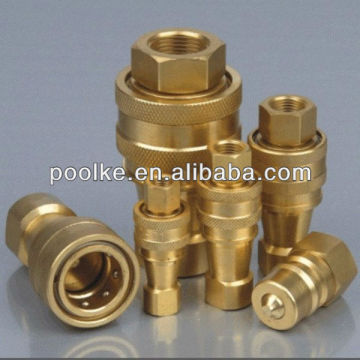 Brass Hydraulic Quick Couplings KZD Series