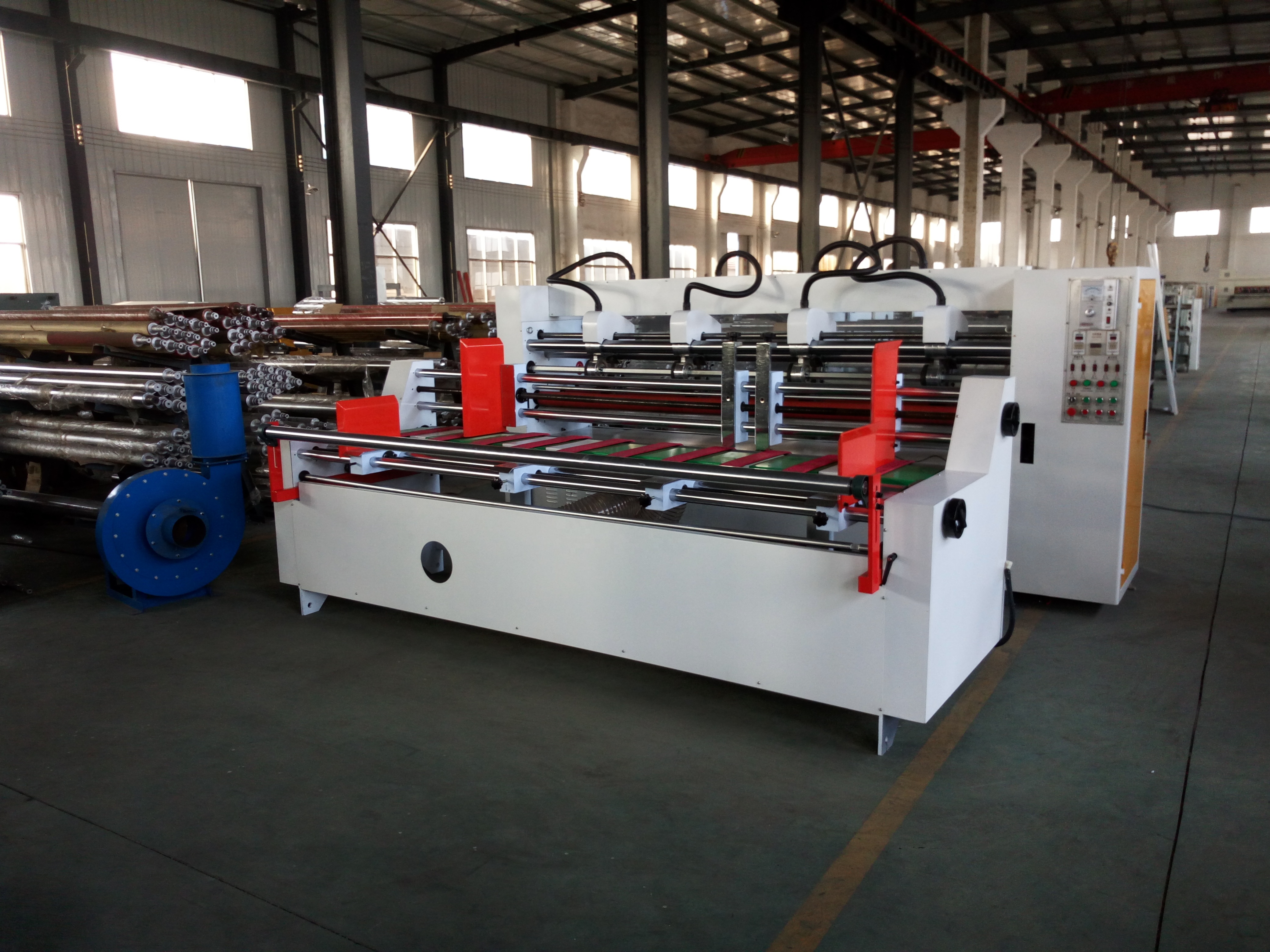 Thin blade Slitter scorer machine