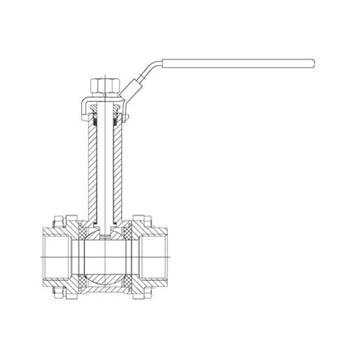 Cast Steel Cryogenic Ball Valve