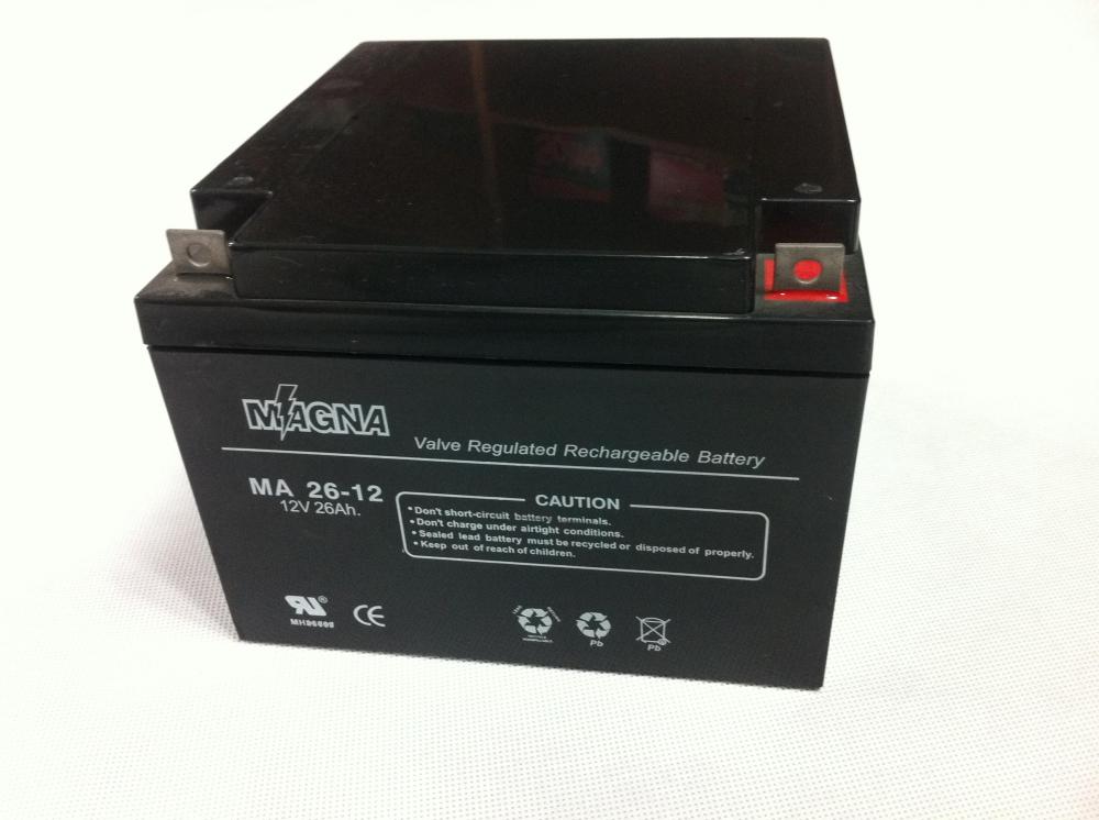 12V 26Ah Sealed Batteries