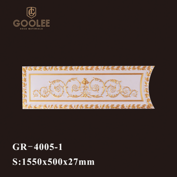 Goolee Modern Design Interior Backgound Polyurethane Carved Decorative Wall Panel