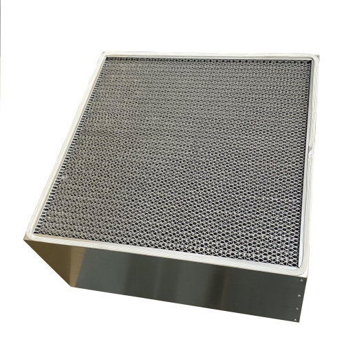 Boîte de purificateur d'air à haute température en métal F6 F6