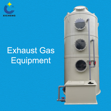 Industrial exhaust gas scrubber---washing tower