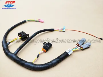 automotive relay to IP67 fuse box cable assembly