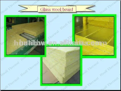 JIS glass wool board with glass wool cloth