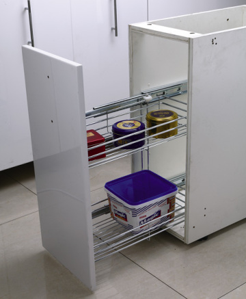 kitchen cabinet slide out basket