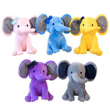 25cm Bedtime Elephant Plush Toys: Soft, Stuffed Kids & Baby Comfort companions