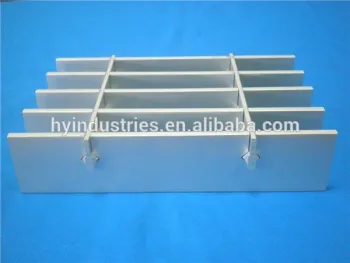 Anti-corrosive durable dove-tail aluminum grating