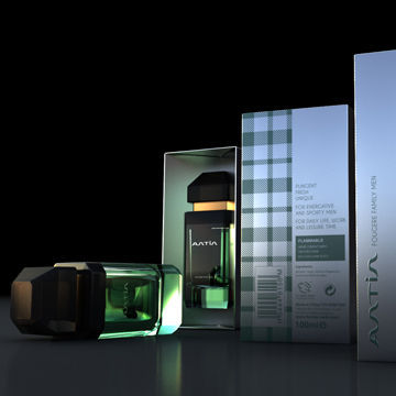 Fougere family expensive men's perfume, single box