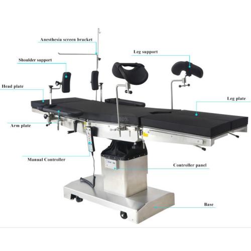 Mesa de operación electrohidráulica Mesa quirúrgica