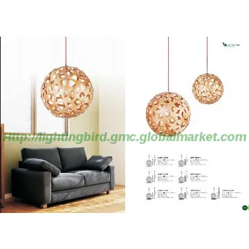 Modern simple Wooden Pendant Lamps/Modern Wooden Floor Lamp