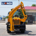 Price Small Mini Excavator Backhoe Loader 4X4