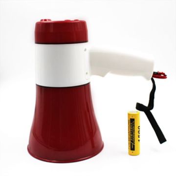 Megaphone bateri lithium genggam 619u yang boleh dicas semula