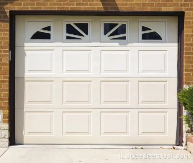 Porte del garage pedonale in alluminio automatico
