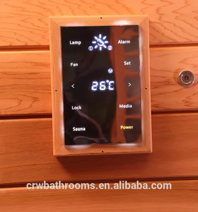 CRW AL0019 Far Infrared Health Care Sauna Cabin