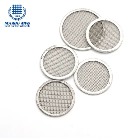 Customized Stainless Steel Mesh Filter Disc for Microfiltration