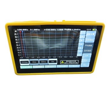 1310/1490/1550nm Customization Touch Screen Integrated OTDR Tester with Intelligent Pass/Fail Thresholds
