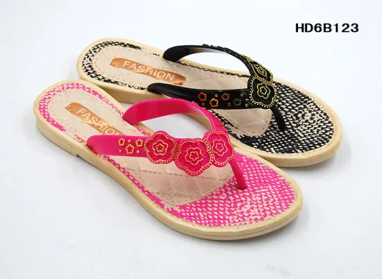 2017 summer beach women's sandals ladies fancy flower sandals