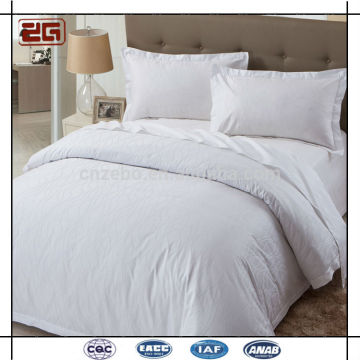 2014 New Design Wholesale Plain White Hotel Room Linen