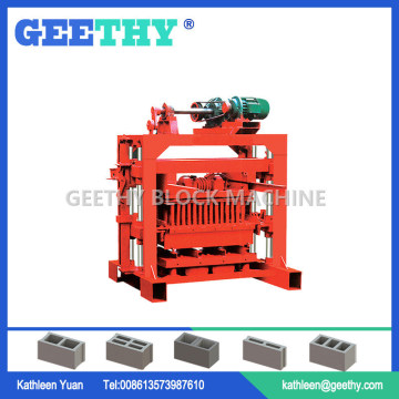 Manual Concrete Brick Machine Qtj4-40b2 Simple Brick Making Machine