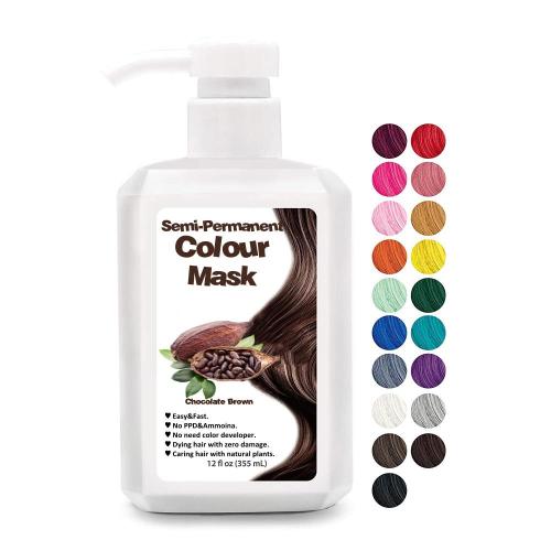 Semi Hair Color Depositing Conditioner Conditioner Color Mask Direct Use Hair Color Cream Factory