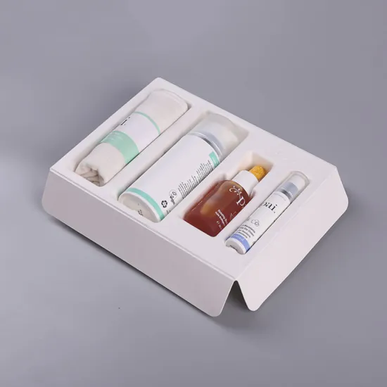 Custom packaging paper tray molded pulp inser packaging