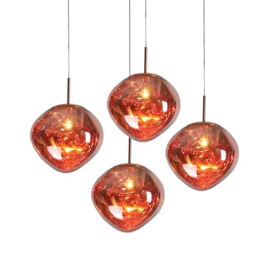 INSHINE Red Bulb Aesthetically Designed Pendant Light