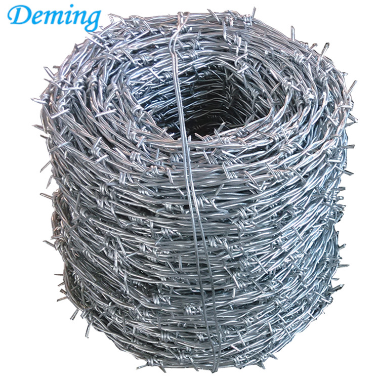 Galvanized Hot Dipped Barbed Fencing Wire