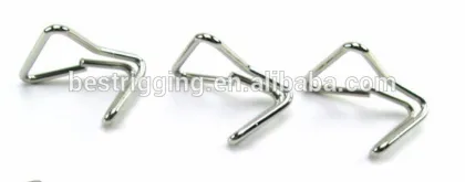 Double Steel flat J U S Shape Hanging Hooks