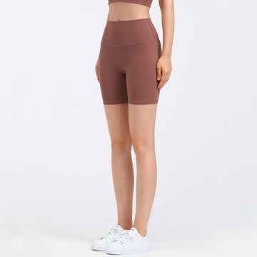 New Women High Waist Yoga Shorts