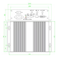 Controlador de visualización de LED de cuadro de envío de Novastar MCTRL300