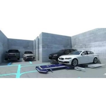 Estacionamiento automatizado de vehículos AGV