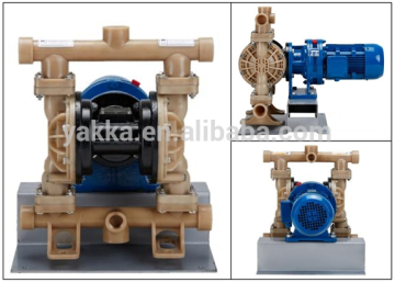 DBY3-32 electric diaphragm pumps in PVDF with PTFE diaphragm