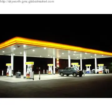 Dimmable LED canopy light